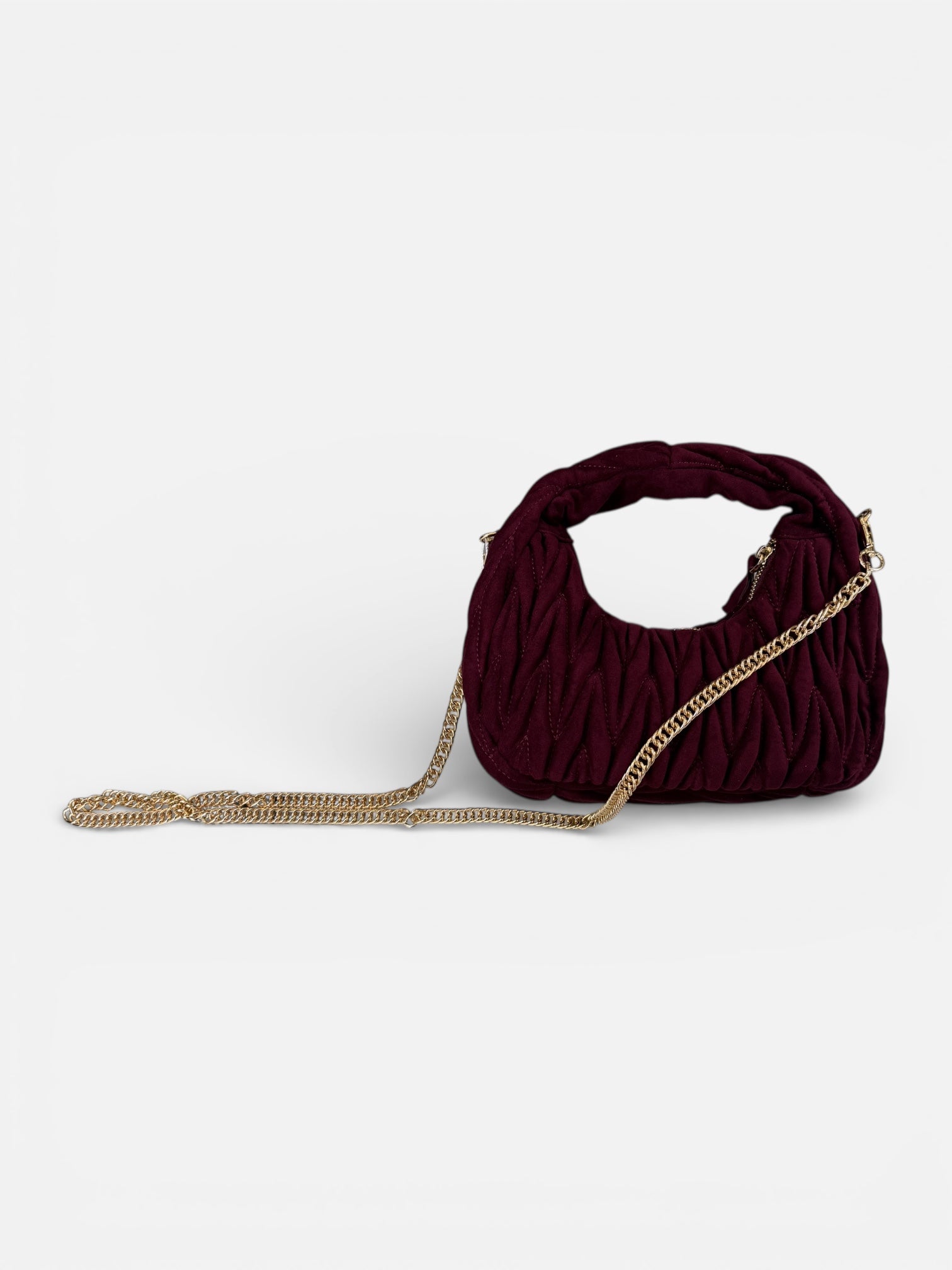 BORSA HOBO IN CAMOSCIO