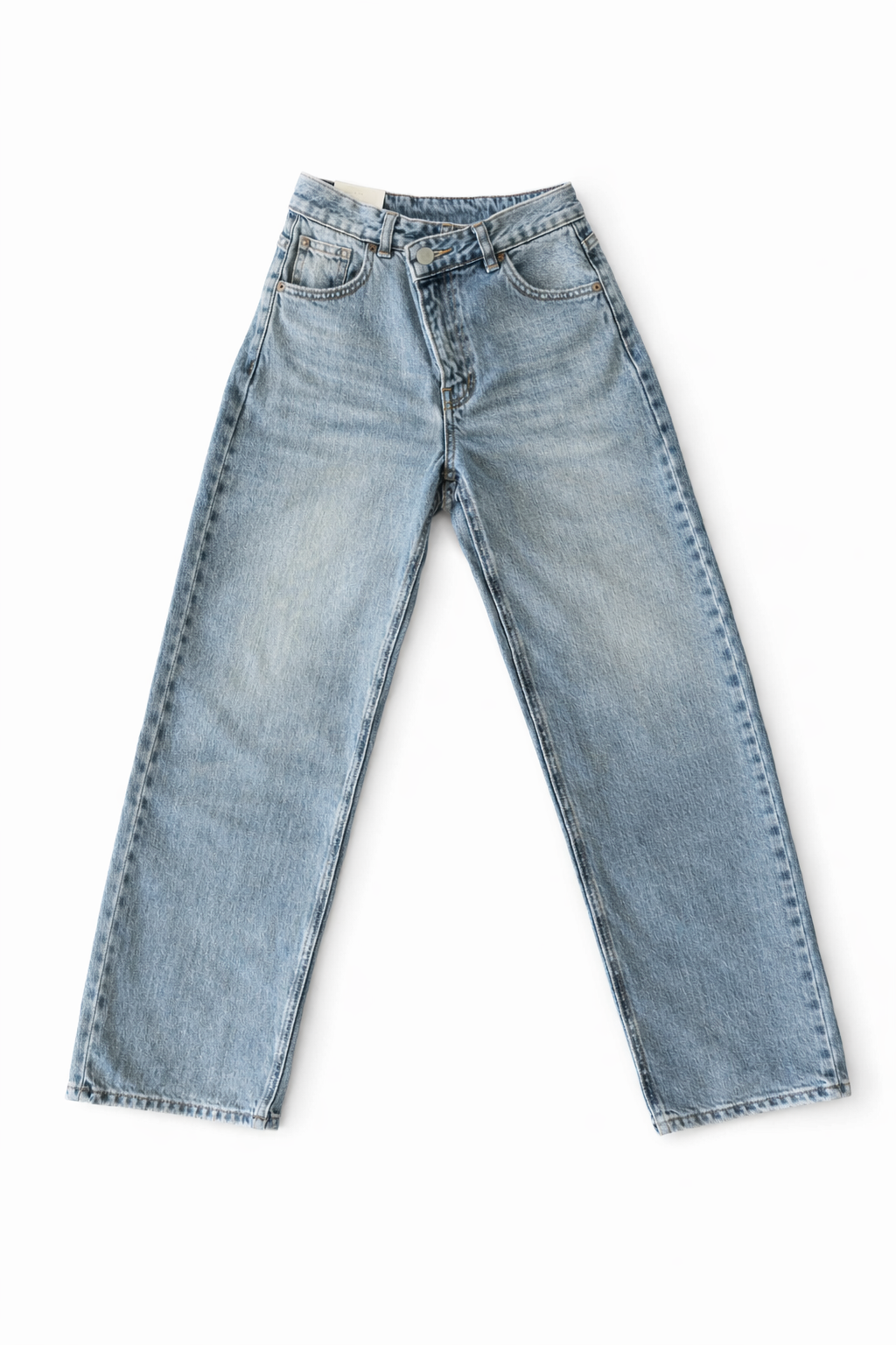 JEANS CHIUSURA TRASVERSALE REGULAR